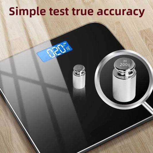 Body Fat Scale, Precise Home Fat Scale, Adult Small Electronic Scale, Weighing Scale, Shipped Without Battery Battery-powered