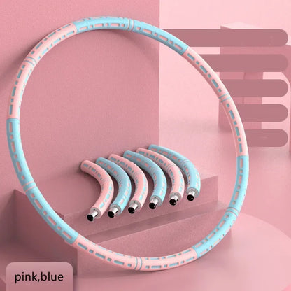 Fitness Yoga Loop Weight Loss Circle Weighted Hoop Waist Exercise Slimming Sport Hoop Massage Bodybuilding Gym Shape Thin Waist