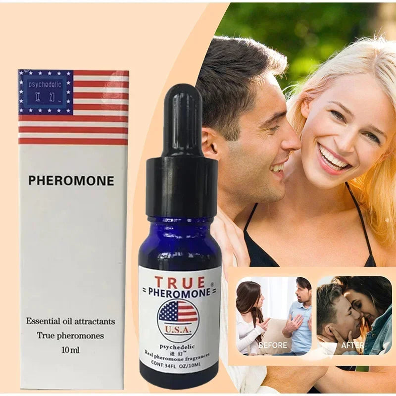 Powerful Pheromone Cologne For Men Lasting Perfume Boost Confidence Elegant Sexy Scent For Woman Dating Seductive Essential Oils