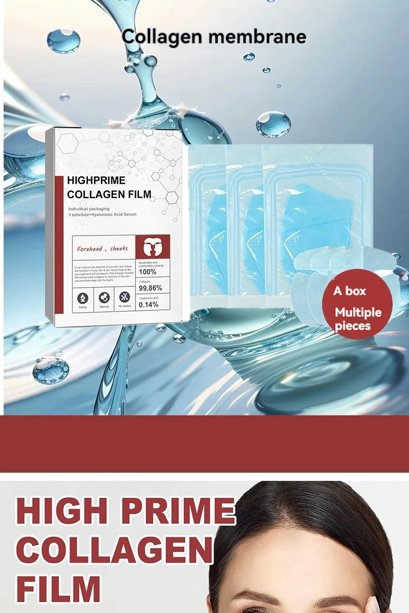 Collagen Membrane Lightens Wrinkles, Bags, Dark Circles, Firming Skin, Plump And Moisturizing Eye Rejuvenation Membrane