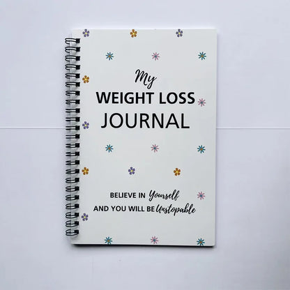 Bview Art Weight Loss Planner & Journal - Fitness Diet Tracker Notebook for Goal Setting, Healthy Lifestyle Organizer