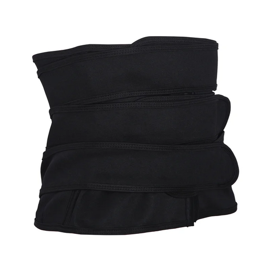 RTSHE-Hot Sweat Waist Slimming Fine-Tuning Zipper Belt Body Shaping Machine Weight Loss Exercise Belt Large Size
