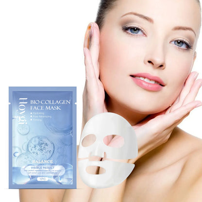 Collagen Facial Mask Anti Aging Reduce Fine Lines Wrinkle Removal Brightening Firming Hydrating Shrinking Pore Moisturizing Mask