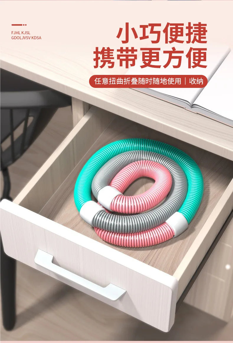 Soft Hula Hoop Weight Loss Special Thin Belly Belly Increase Does Not Hurt The Waist Folding Spring Adult Slimming Device