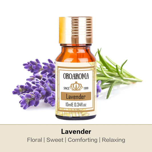 Oroaroma Lavender Essential Oil – A Natural Essence for Body Care, Aromatherapy, and Relaxing Spa Moments