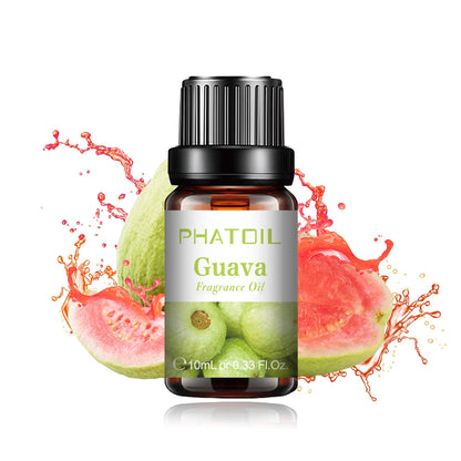 PHATOIL 10ml Strawberry Fragrance Oil Fruit Perfume Making Coconut Tangerine Mango Passion Fruit Watermelon Lemon Fig Aroma Oil