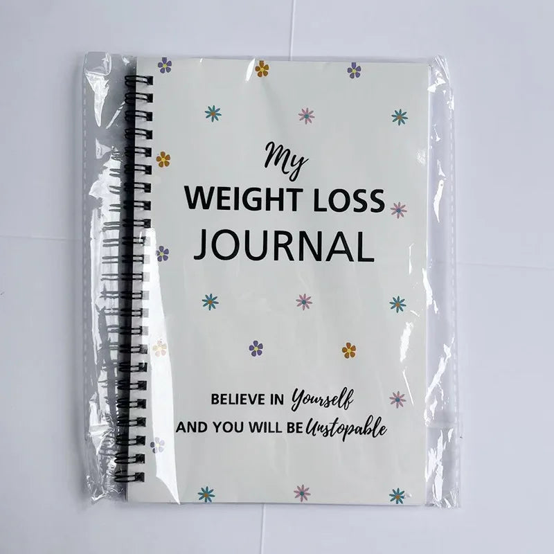 Bview Art Weight Loss Planner & Journal - Fitness Diet Tracker Notebook for Goal Setting, Healthy Lifestyle Organizer
