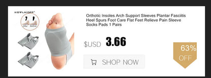 Silicon Gel Insoles Foot Care For Plantar Fasciitis Heel Spur Running Sport Insoles Shock Absorption Pads Arch Orthopedic Insole