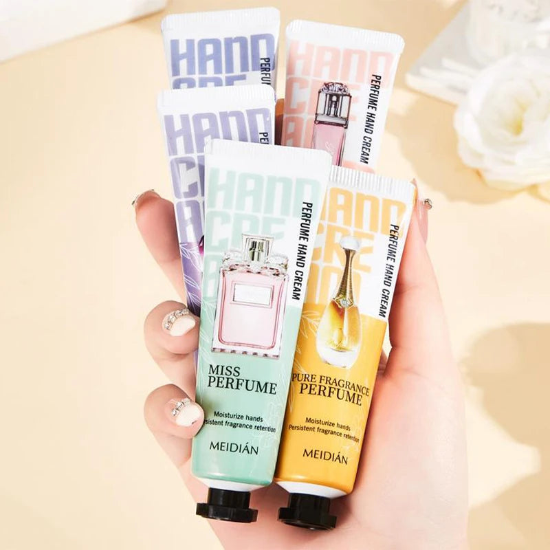 Perfume Hand Cream Set Moisturizing And Hydrating Long-lasting Fragrance Repair Anti-drying Smooth Hand Skin Hand Skin Care Set