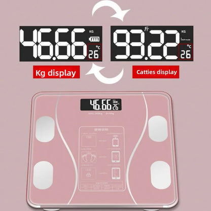 Digital Scale Professional Electronic Weight Loss Bluetooth Smarts Body Fat Analyzer with High Precision Mobile App