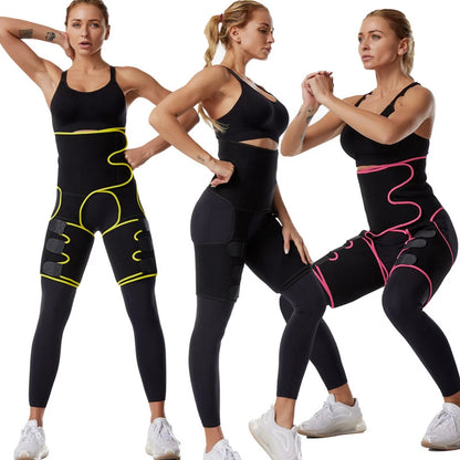 Waist Trainer for Women,3 In 1 Waist Thigh Trimmer and Weight Loss for Workout,Body Shaper Weight Loss Butt Lifter Waist Trainer