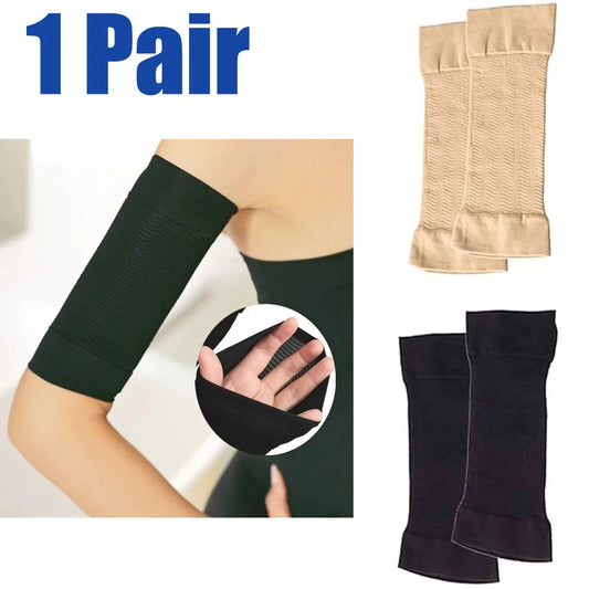 2Pcs Weight Loss Calories off Slim Slimming Arm Shaper Massager Sleeve Slimming Wraps Arm Weight Loss Fat Burning Wrap Bands