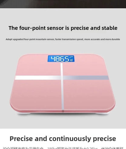 Weight Loss Weighing Device LED Display Smart Body Weight Scale USB Charging Precision Electronic Scale for Home Office Adult