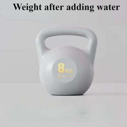2-8KG Soft Water-filled Kettlebells Home Fitness Weight-bearing Kettlebell Sport Yoga Hip Deep Squat Weight Loss Exercise Equip