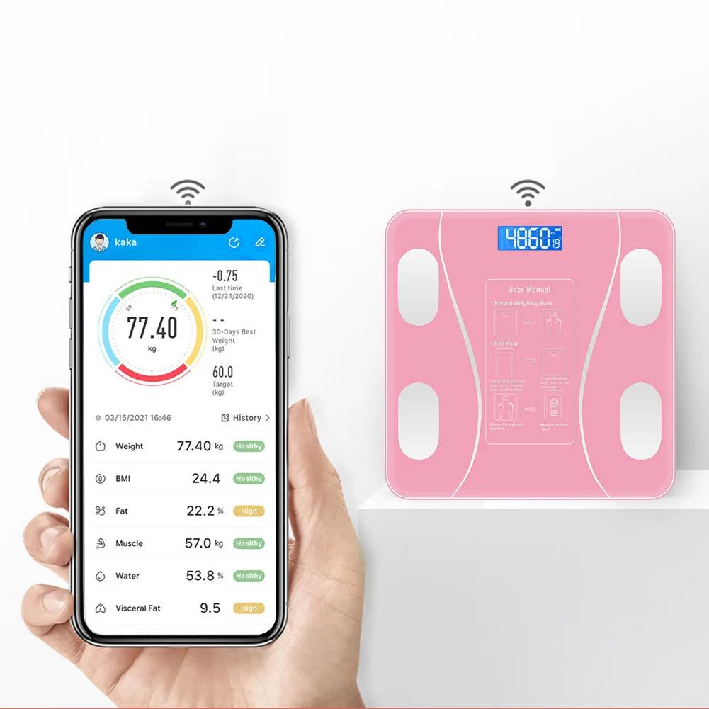 Home Weight Scale Human Body Ultra-accurate Meter Height and Fat Loss Special Electronic Scale Smart Bluetooth Body Fat Scale