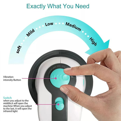 Body Electric Massager Fat Reduction Massager Portable Weight Loss Health Massager Cervical Spine Neck Waist Vibration Massage