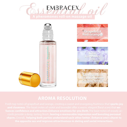 20ml Pheromone Perfumes Essential Oils Pheromones For Women Gift Roller On Skincare Massage oils Travel on the go