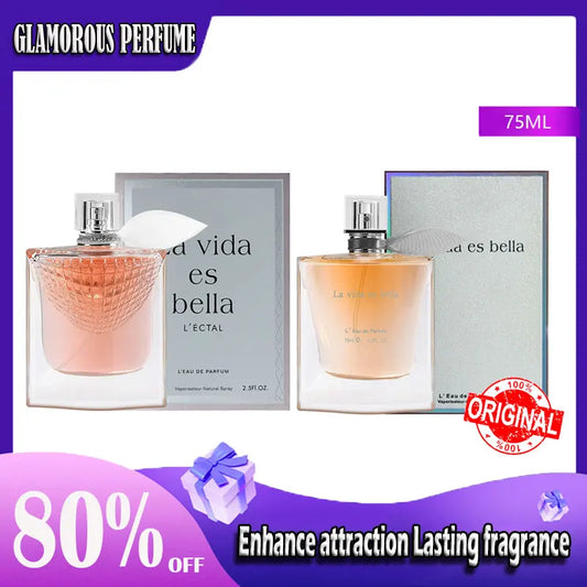 Original 75ml  Women Perfume True Love Rose Fragrance Lasting Perfume Fresh Natural Romantic Temperament Perfume