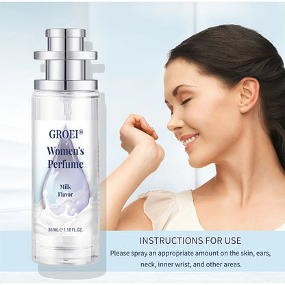 Women Pagoda Perfume Lasting Light Fragrance Fresh Floral Fruity Body Perfume Spray Natural Charm Couple Date Essential Perfume