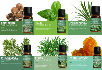 22 Bottles Essential Oils Set for Diffusers Nature Essential Oil Aromatherapy Oils Scents for Home,Humidifier,Candle Making Oil