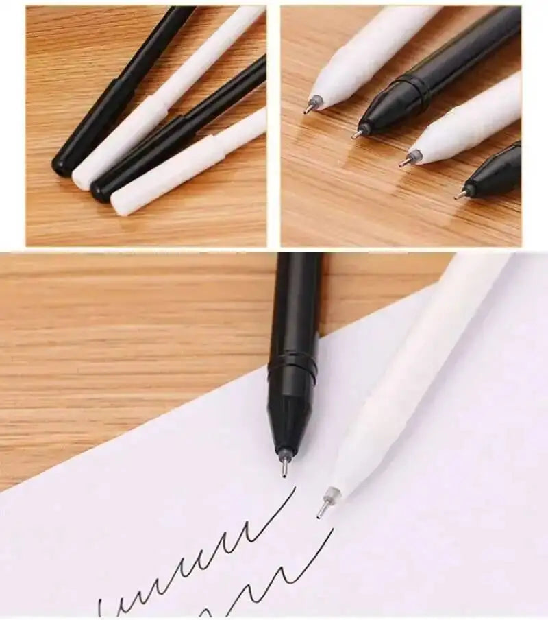 1 Pcs Lytwtw's Cartoon Cat Claw Paw Kawaii Cute School Supply Office Stationery Gel Pen Handles Creative sweet black cat lovely