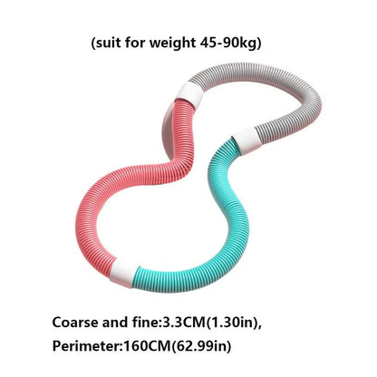 without Harming Waist Sports Hoop Waist Trainer Adjustable Slimming Belly Weight Loss Circle Burn Fat Soft