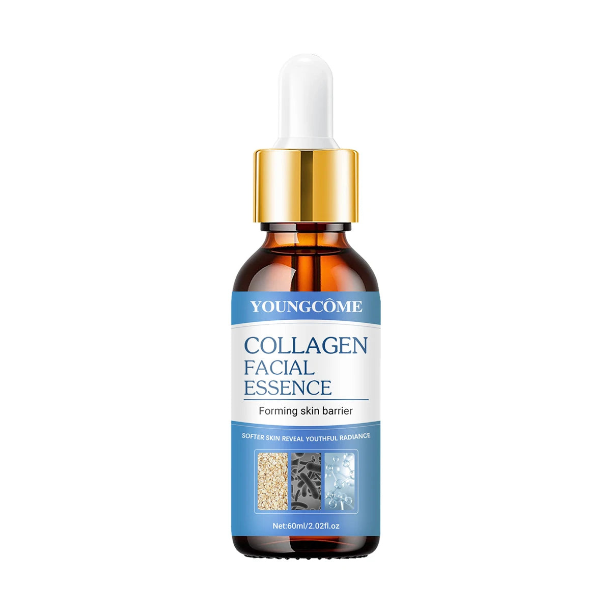 Collagen Face Serum Skincare Moisturizing Soothing Nourishing Firming Lifting Face Serum Pore Shrink Whitening Smooth Skin Care