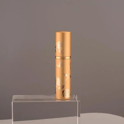 Luxury 10ml Glass Perfume Bottle Metal Perfum Bottles Empty Atomizer Glass Spray Botle Refillable Vials