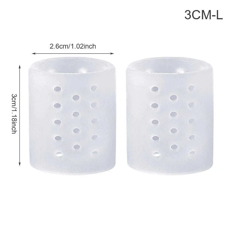 1Pair Little Toe Pinkie Foot Thumb For Daily Use Hallux Valgus Silicone Correction Gel Toe Bunion Guard Foot Care Toe Separator