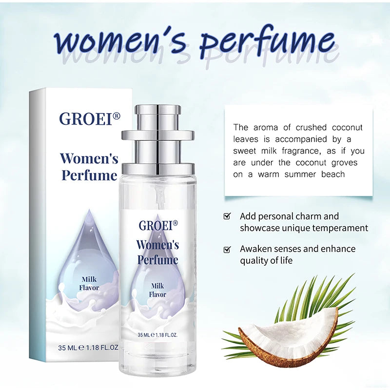 Women Pagoda Perfume Lasting Light Fragrance Fresh Floral Fruity Body Perfume Spray Natural Charm Couple Date Essential Perfume