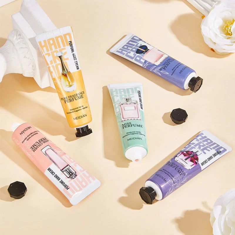 Perfume Hand Cream Set Moisturizing And Hydrating Long-lasting Fragrance Repair Anti-drying Smooth Hand Skin Hand Skin Care Set