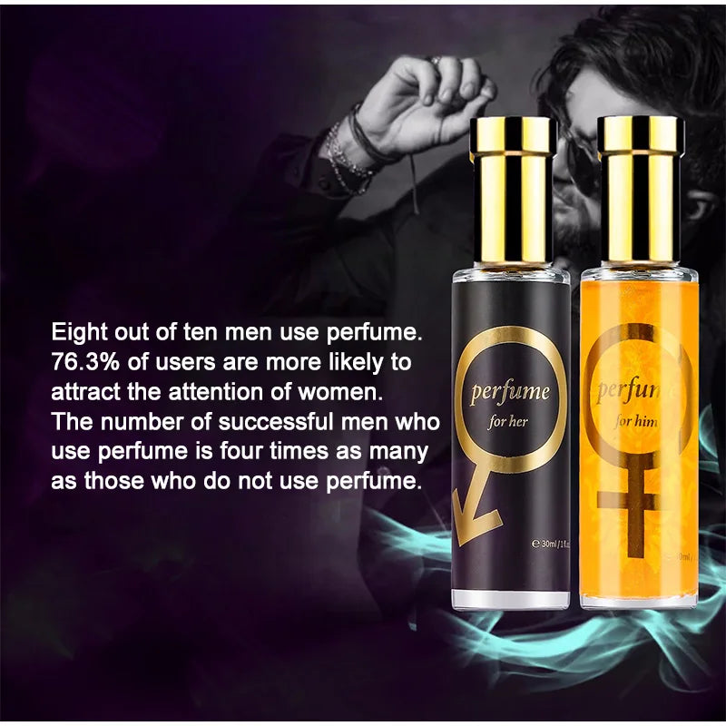 90ML Pheromone Seductive Perfume Of Man To Attract Woman Charming Fragrance Women Flirting Dating Scent Long Lasting Body Spray
