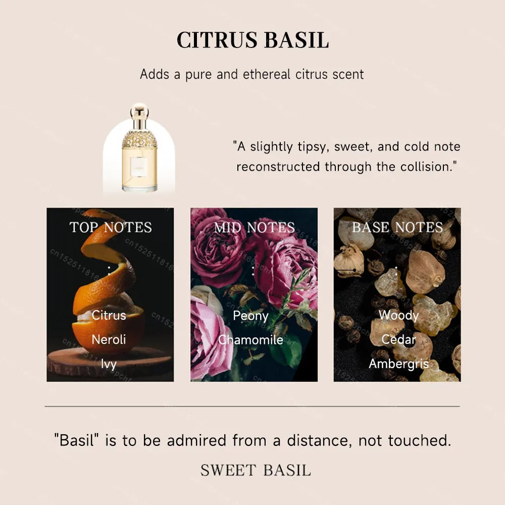 100Ml Brand Perfume Natural Fresh Women Perfumes Spray Lasting Floral Fruity Scent Fragrance Attractive Pheromone Daily Cologne