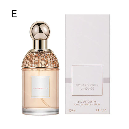 100Ml Brand Perfume Natural Fresh Women Perfumes Spray Lasting Floral Fruity Scent Fragrance Attractive Pheromone Daily Cologne