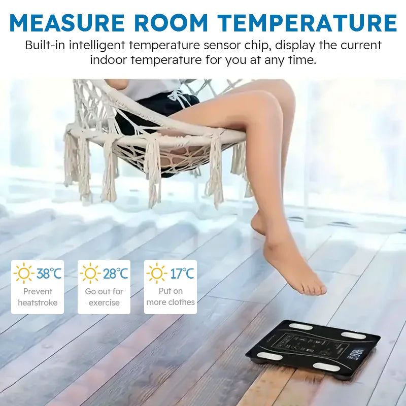 Smart Body Fat Scale for body management and fat loss, smart mode, Bluetooth body fat scale, home weight scale, ultra-precis