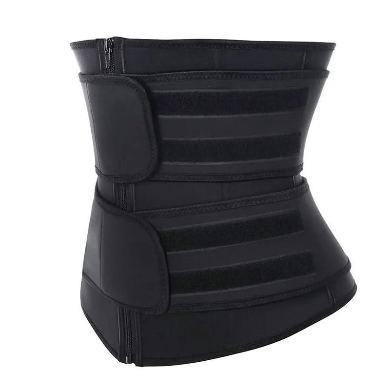 Sauna Sweat Belt Sweat To Lose Weight Women Postpartum Waist Trainer Slimming Sheath Female Flat Belly Fat Burning Belt Girdle