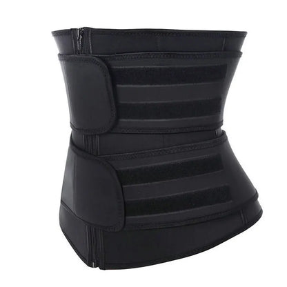 Sauna Sweat Belt Sweat To Lose Weight Women Postpartum Waist Trainer Slimming Sheath Female Flat Belly Fat Burning Belt Girdle
