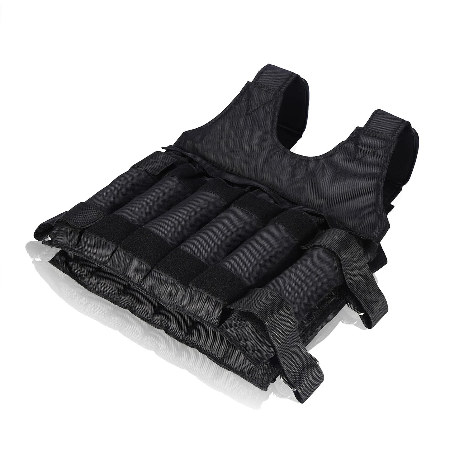 Fitness Empty Weight Vest Empty Weight Vest Exercise Training Fitness 50KG Maximum Loading Adjustable Workout Empty Weight Vest