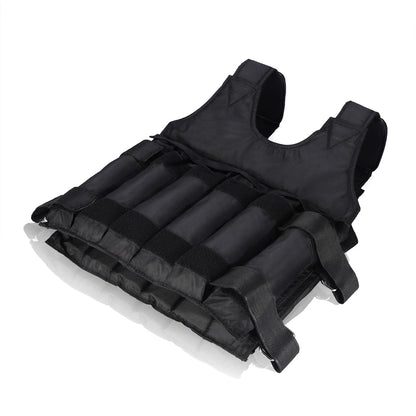 Fitness Empty Weight Vest Empty Weight Vest Exercise Training Fitness 50KG Maximum Loading Adjustable Workout Empty Weight Vest