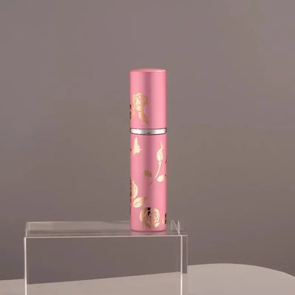 Luxury 10ml Glass Perfume Bottle Metal Perfum Bottles Empty Atomizer Glass Spray Botle Refillable Vials