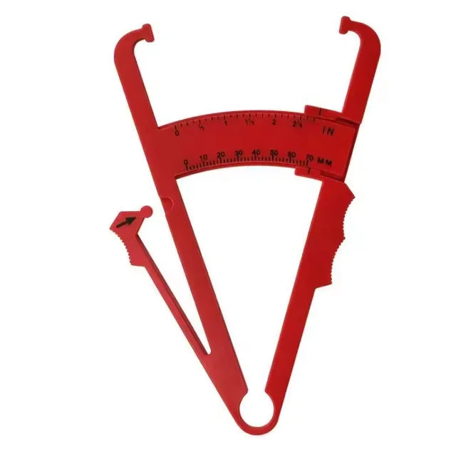 Clamp Fat Clip Body Weight Loss Tester Fat Thickness Measuring Ruler Body Fat Weight Loss Measuring Caliper Tape Measuring Tool