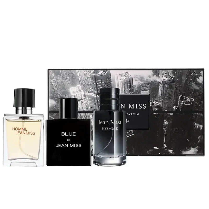 High Quality Men Perfume Hombre Gift Box 3pcs Set 90ml Colognes Scent Fascination Man Perfumes Masculinos Lasting Parfum Heren
