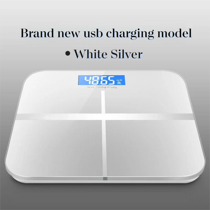 Weight Loss Weighing Device LED Display Smart Body Weight Scale USB Charging Precision Electronic Scale for Home Office Adult