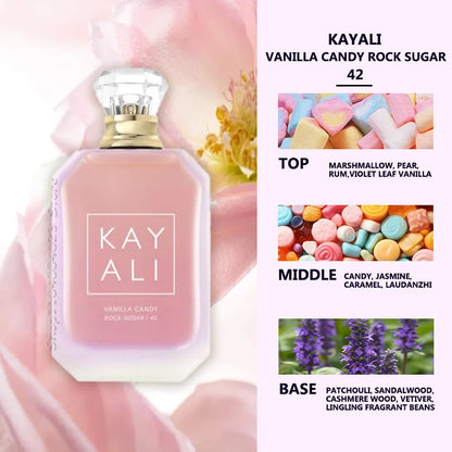 KAYALI Vanilla Eau De Parfum Spray Women's Perfume Irresistible Scents with Sweet Fruity Floral Notes Warm Woody Base Fragrance