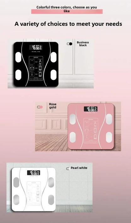 Digital Scale Professional Electronic Weight Loss Bluetooth Smarts Body Fat Analyzer with High Precision Mobile App