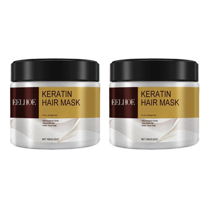 Collagen hair mask  Repair Damage Frizzy Straighten Soft Smooth Moisturize Hair Treatment Hair Restore Cream Hair Care