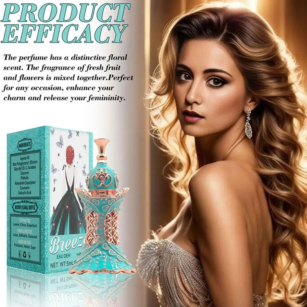 Portable Arabic Brand Luxury Perfume High Quality Original Charming Perfumes Fragrance Long Lasting Pheromones Women Men 5ml