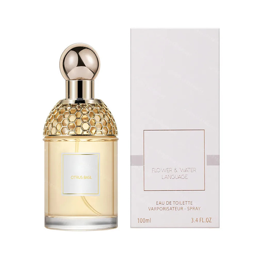 100Ml Brand Perfume Natural Fresh Women Perfumes Spray Lasting Floral Fruity Scent Fragrance Attractive Pheromone Daily Cologne