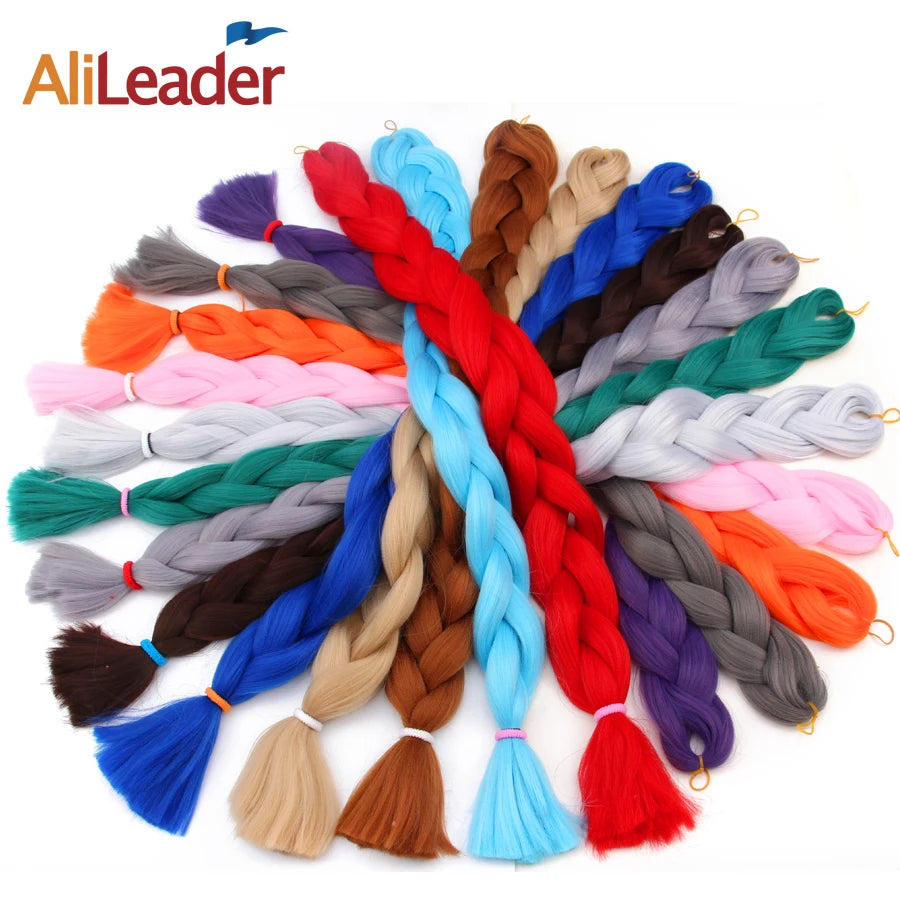 Super Long 165G 200cm Hair Synthetic Jumbo Braiding Hair Extension Heat Resistant Fiber African Ombre Jumbo Braid Hair Women