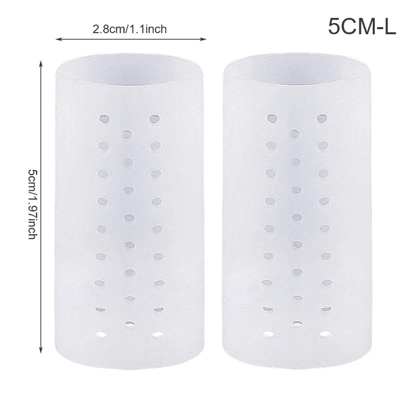 1Pair Little Toe Pinkie Foot Thumb For Daily Use Hallux Valgus Silicone Correction Gel Toe Bunion Guard Foot Care Toe Separator